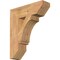 Ekena Millwork Imperial Slat Smooth Bracket, Western Red Cedar, 5 1/2"W x 20"D x 24"H BKT06X20X24IMP06SWR - alternate 1